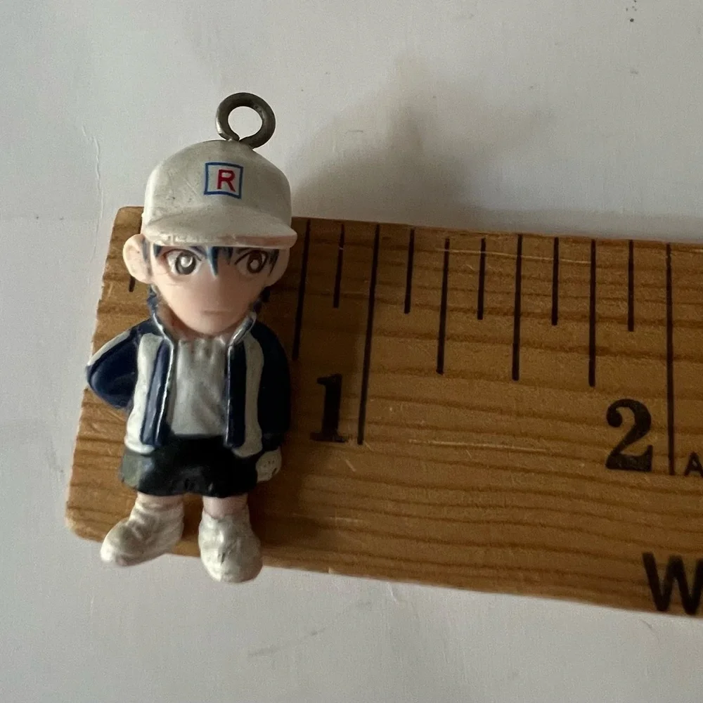 Prince Of Tennis Seigaku Anime Key Ring/Key Charm Ryoma Echyzen Mini Figure
